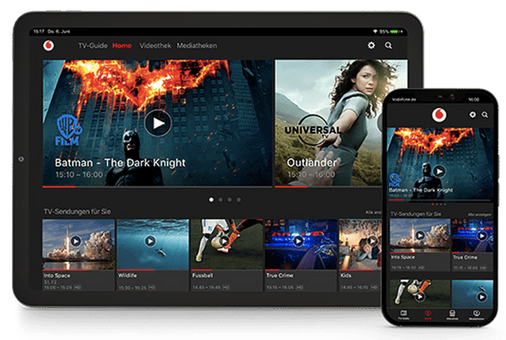 Vodafone GigaTV Mobile App